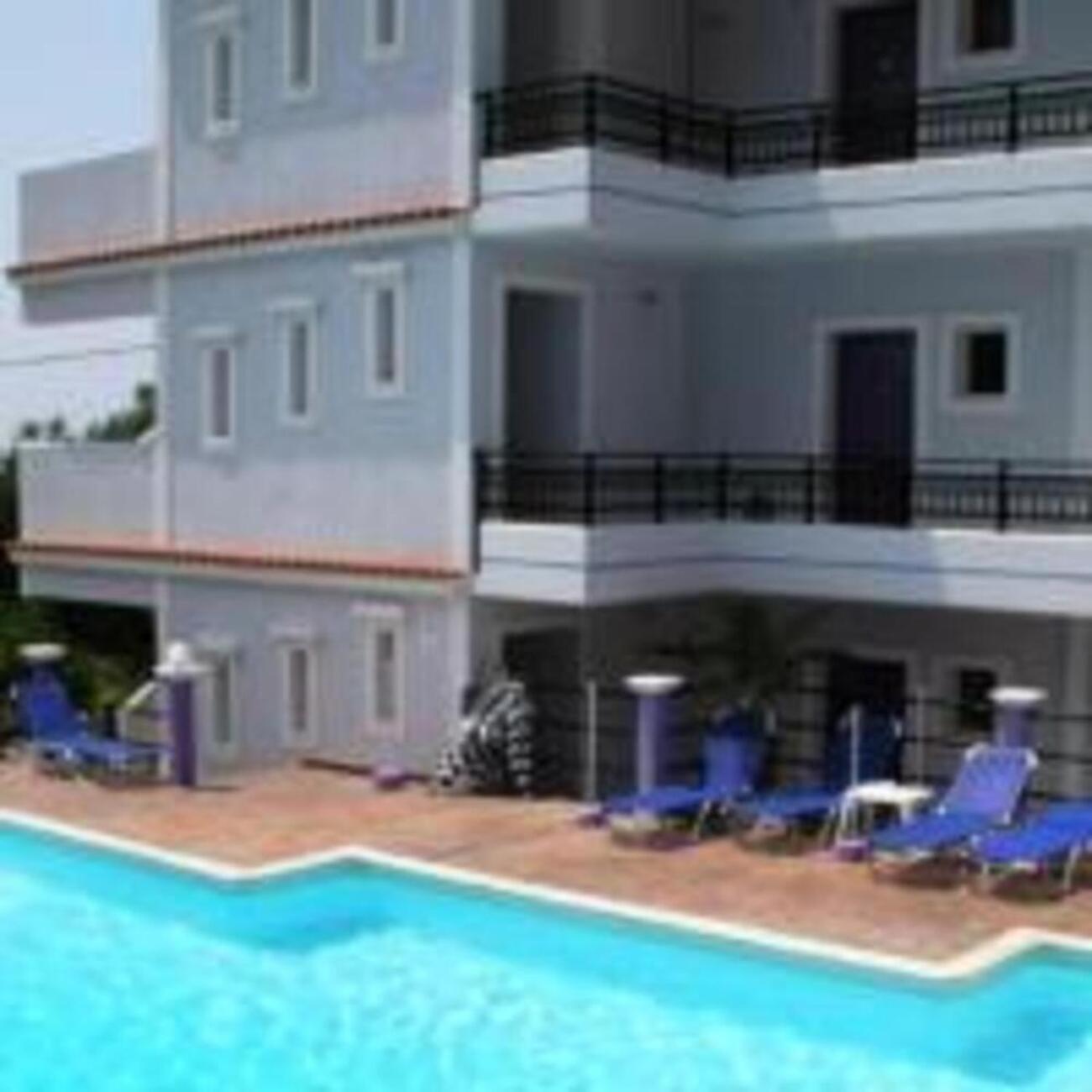 Lygies Apart Hotel Trapezaki  Bagian luar foto